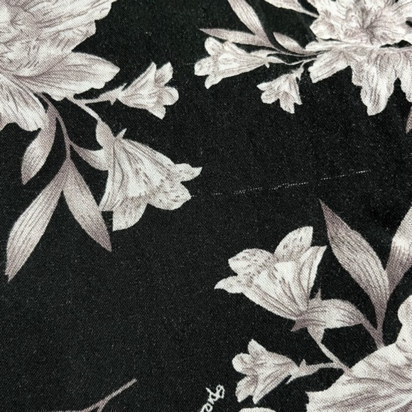 3/$30 _ SPIRITUAL GANGSTER | Floral Maya Kimono Black Grey one size fits most - Picture 9 of 12